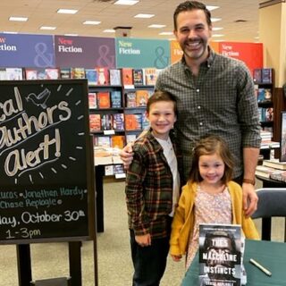 This weekend, I got to do a book signing at Barnes & Noble. It was a great experience and fun to see these two kiddos stop by.